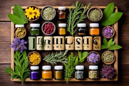 Assorted Herbal Remedies for Holistic Wellness