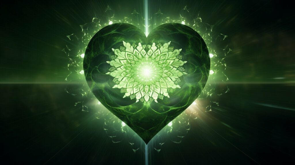 heart chakra healing image