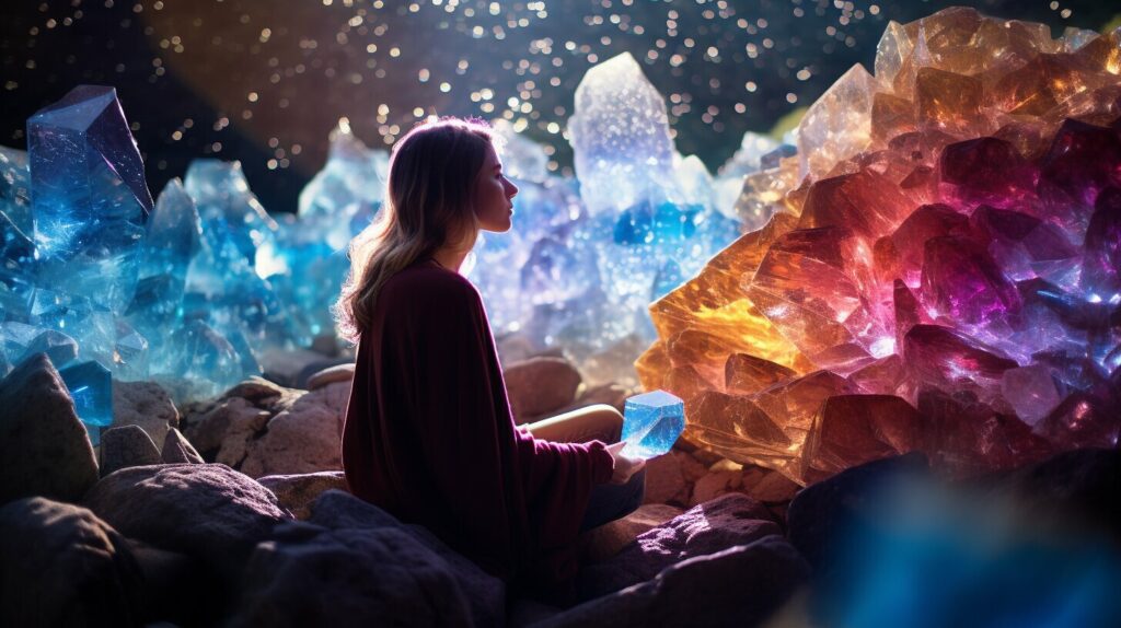 Aura Cleansing with Crystals
