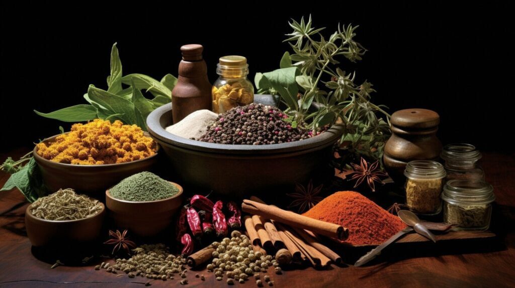 Ayurvedic herbs for healing