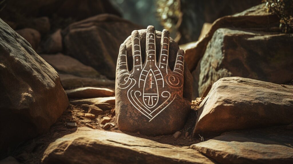 Hopi Hand Symbol