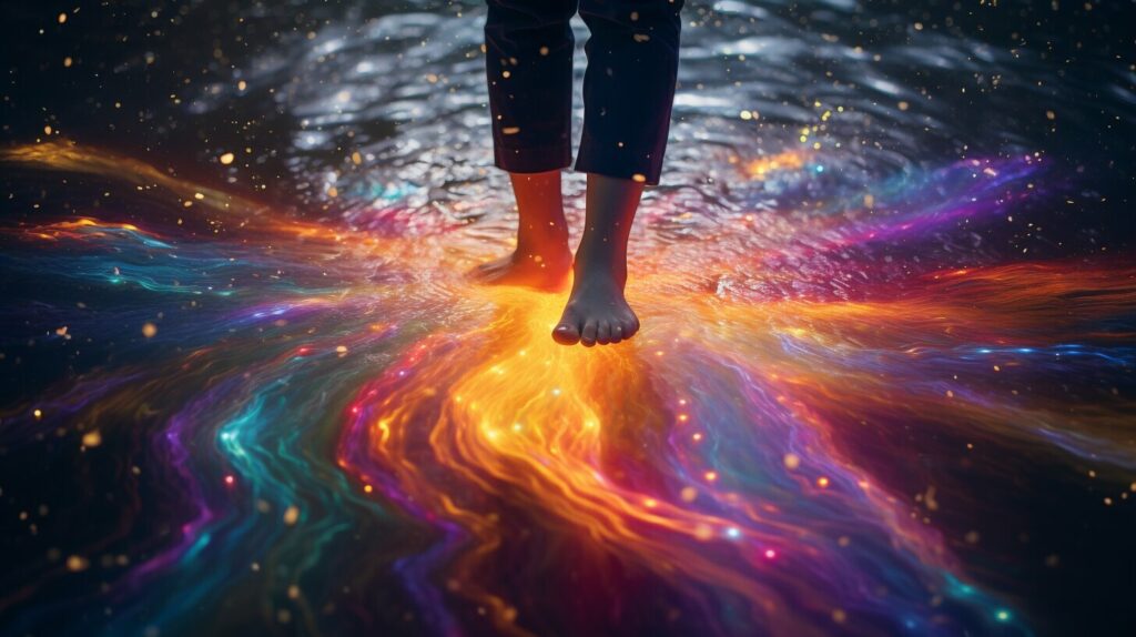 Wellbeing through Quasar Quantum Quantum Foot Detox