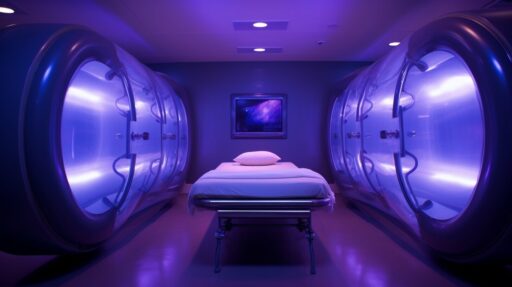 Quasar Quantum Healing Hyperbaric Chamber and Healing Touch Therapy