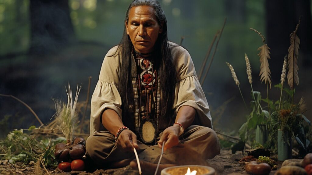 Traditional Native American healing