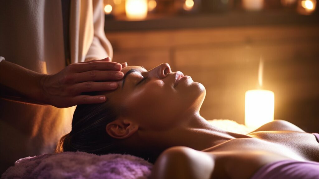 natural healing massage