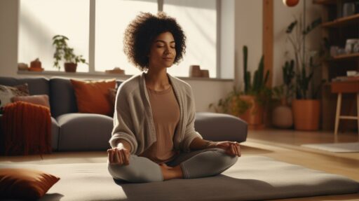 restorative yoga at home