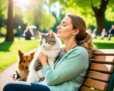 stress reduction with therapy animals