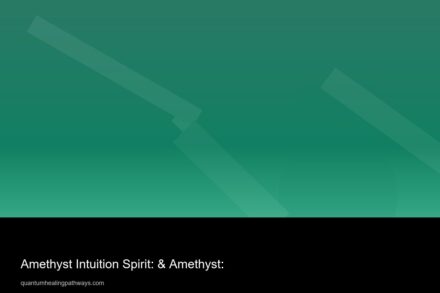 amethyst intuition spirit amethyst 22327