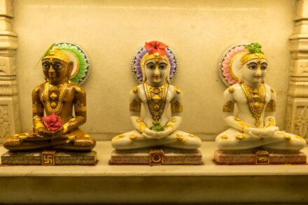 Ayurveda Three Doshas Explained 2 three statues of hindu deities sitting in a row