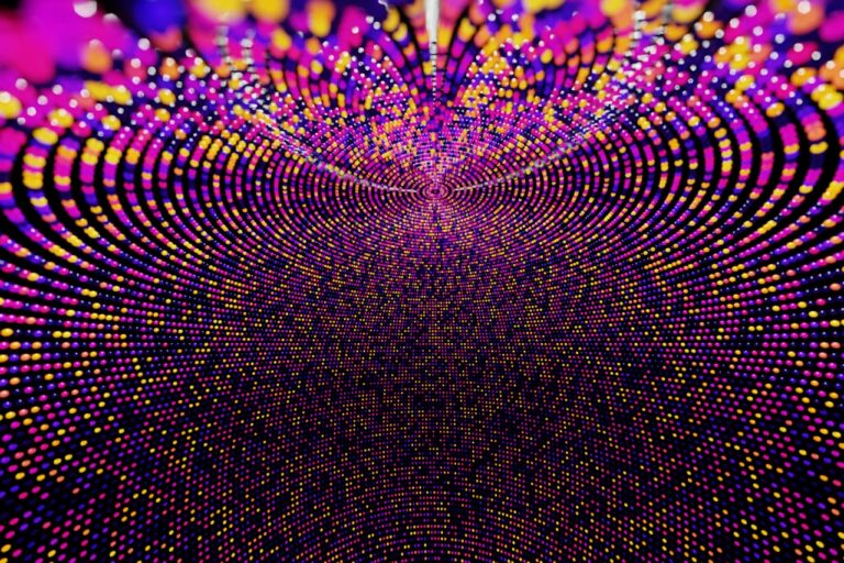 A computer generated image of an abstract design