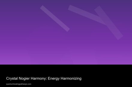 Crystal Nogier Harmony: Energy Harmonizing 4 crystal nogier harmony energy harmonizing 17684