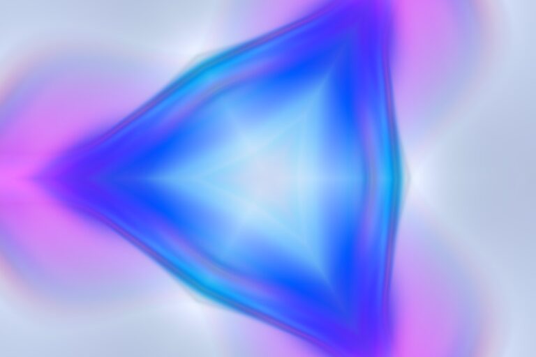 Abstract blue and purple light pattern