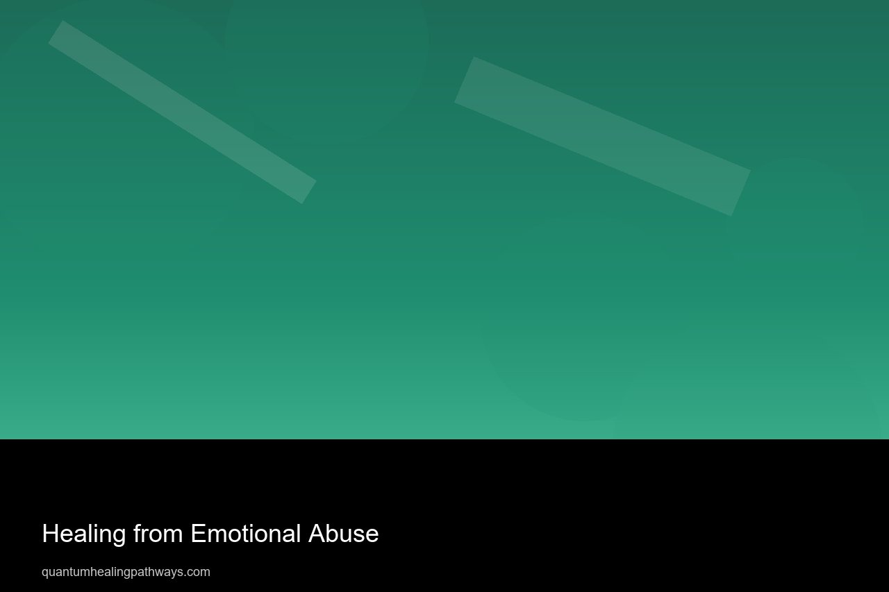 Guidance for Healing from Emotional Abuse: 7 Guaranteed