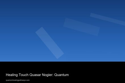Healing Touch Quasar Nogier: Quantum 10 healing touch quasar nogier quantum 17524