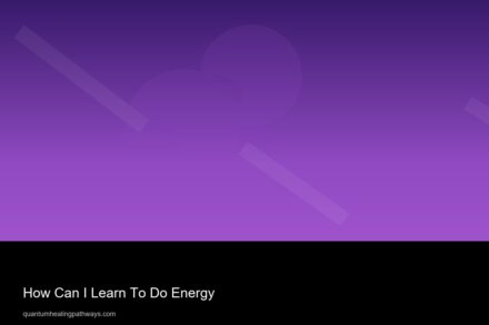 how can i learn to do energy 8439
