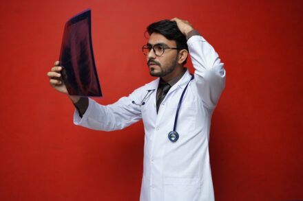 Integrative Medicine a doctor holding a clipboard