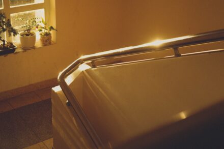 Listings a bath tub sitting in a bathroom next to a window