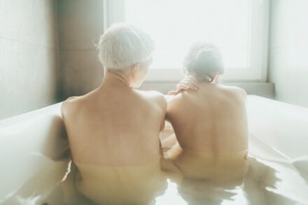 Reconnective Healing Guide 5 Listings Two people relaxing in a bathtub