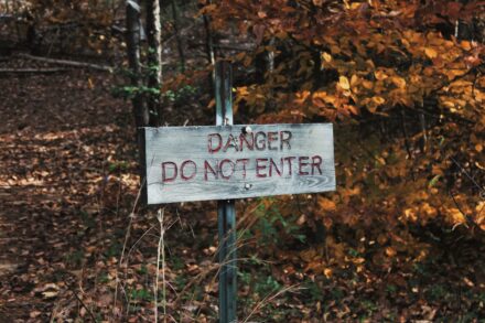 Where To Offer Dowsing 1 photo of gray danger do not enter signage