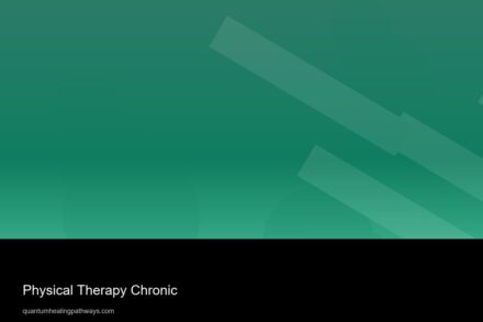 physical therapy chronic 21871