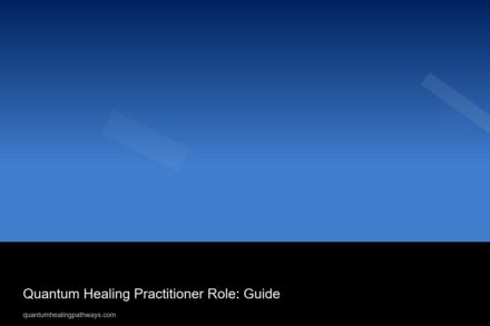 quantum healing practitioner role guide 8334