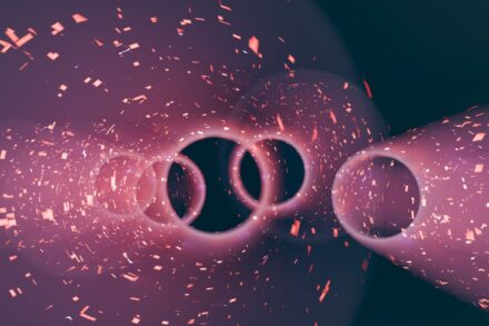 A close up of an object with a blurry background