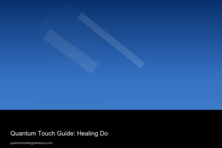Quantum Touch Guide: Healing Do 4 quantum touch guide healing do 12101