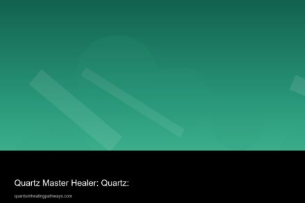 Quartz Master Healer: Quartz: 7 quartz master healer quartz 21958