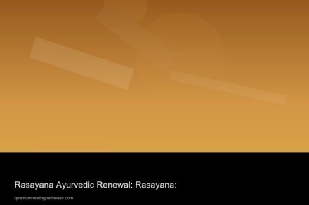 rasayana ayurvedic renewal rasayana 21843