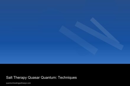 Salt Therapy Quasar Quantum: Techniques 4 salt therapy quasar quantum techniques 18947