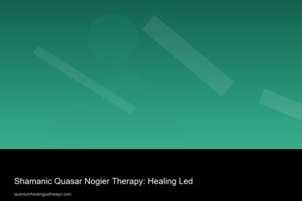 Shamanic Quasar Nogier Therapy: Healing Led 7 shamanic quasar nogier therapy healing led 17558