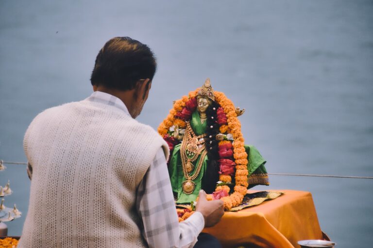 Spiritual and Cultural Healing man in white dress shirt sitting on chair