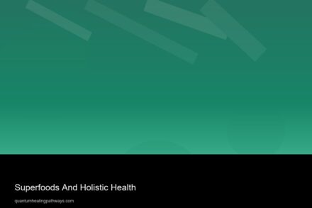 superfoods and holistic health 5981
