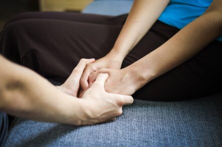 Therapeutic Touch Quasar Healing complete wellbeing a close-up of a person's feet