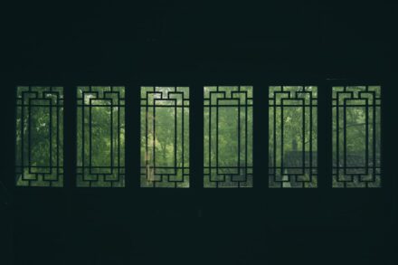 Home 10 tibetan medicine balance integrative Six windows provide a view of green trees.