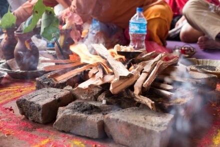 Traditional Healing Practices brown firewood on gray concrete