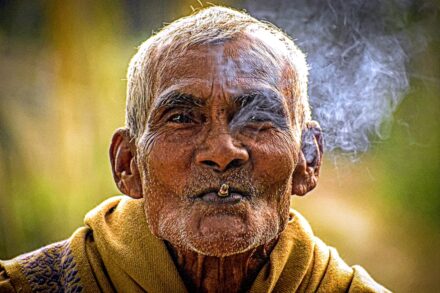Traditional Healing Practices man in brown turtleneck sweater