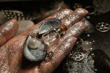Shamanic Healing Uncovering Mystery 10 person with silver ring on finger