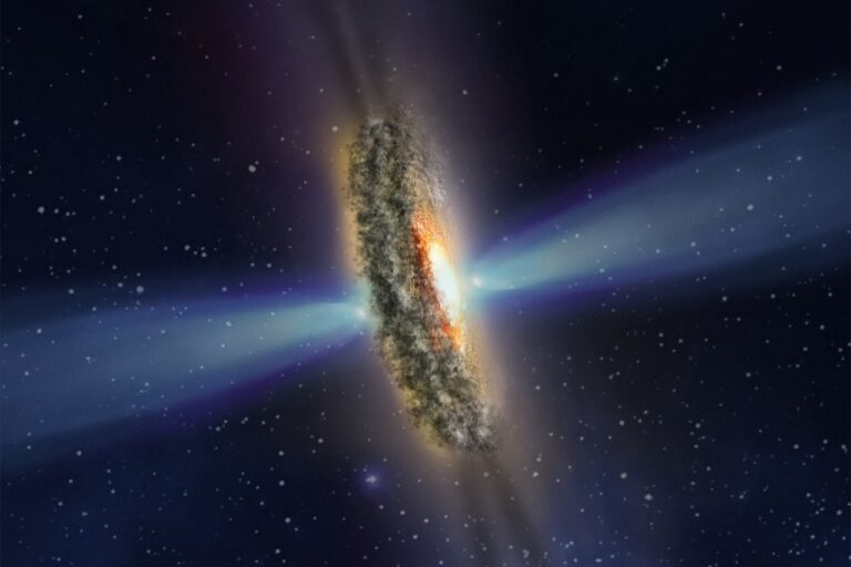 an artist's rendering of a distant object in space