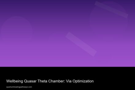 Wellbeing Quasar Theta Chamber: Via Optimization 4 wellbeing quasar theta chamber via optimization 19796