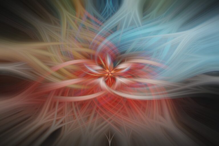 a close up of a colorful light